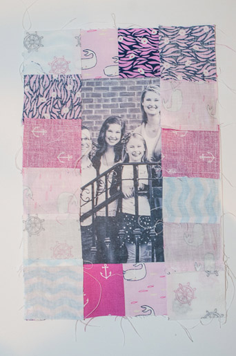 attach left and right strips