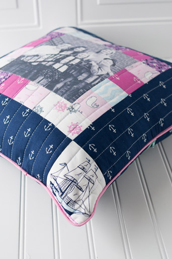 DIY Dorm Room Memory PIllow