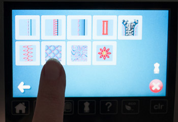 sewing advisor screen