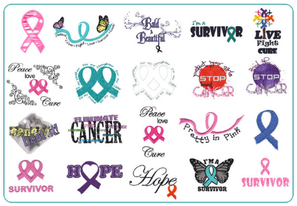 embroider-a-cure collection