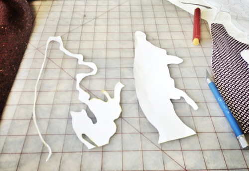 fabric shapes