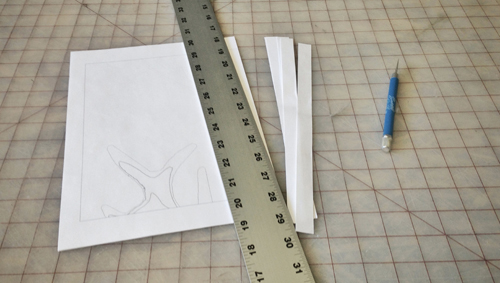 trim paper sheets