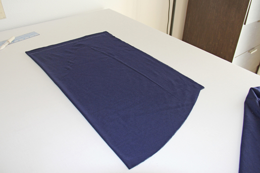 folded cut piece