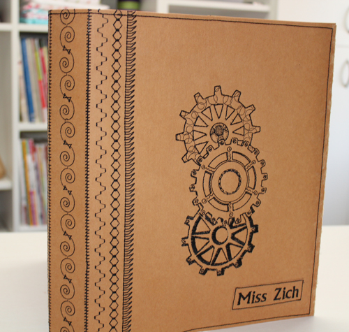 kerry - 13 - steampunk gears notebook cover 500dpi