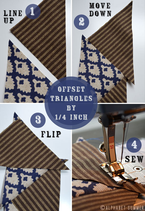 1-Offset-Triangles-Four-Steps