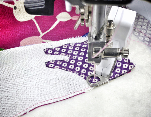 free-motino quilting
