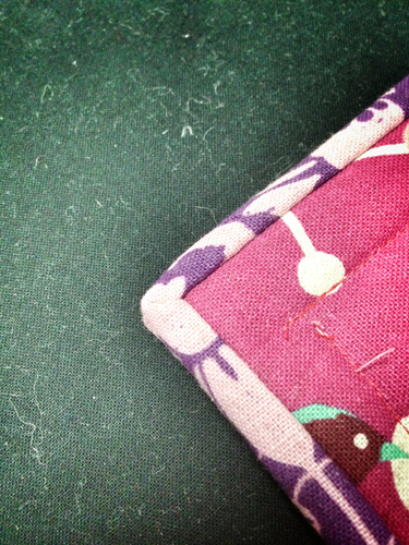binding on front