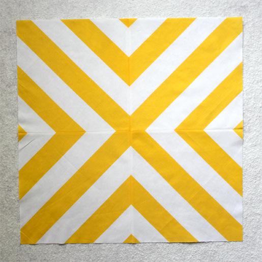 pieced pillow front