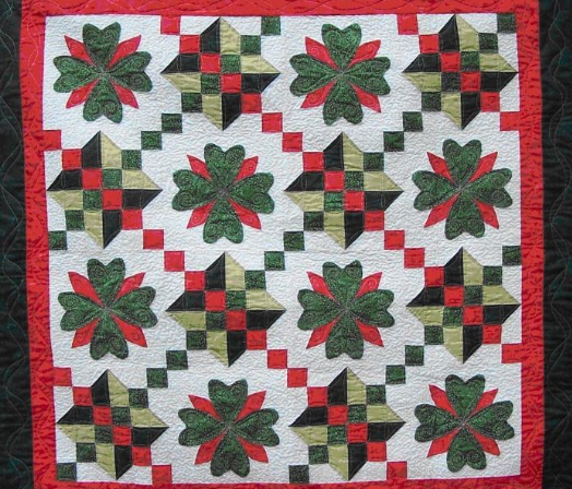 Irish Christmas Quilt Free Pattern