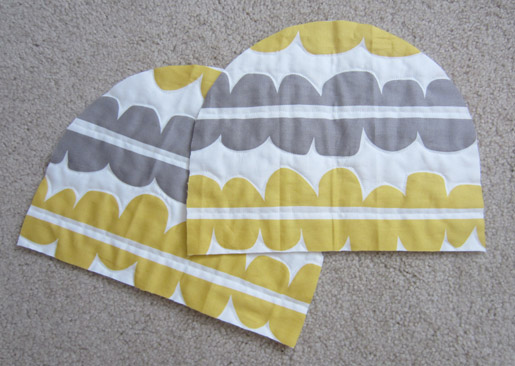 tea cozy front and back