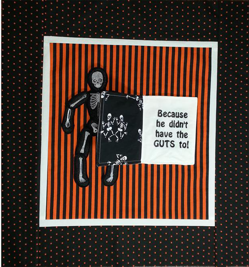 skeleton - no guts