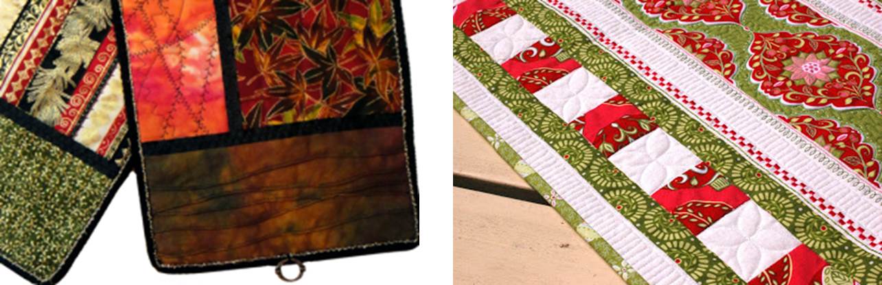 DIY Holiday Quilted Tablerunners