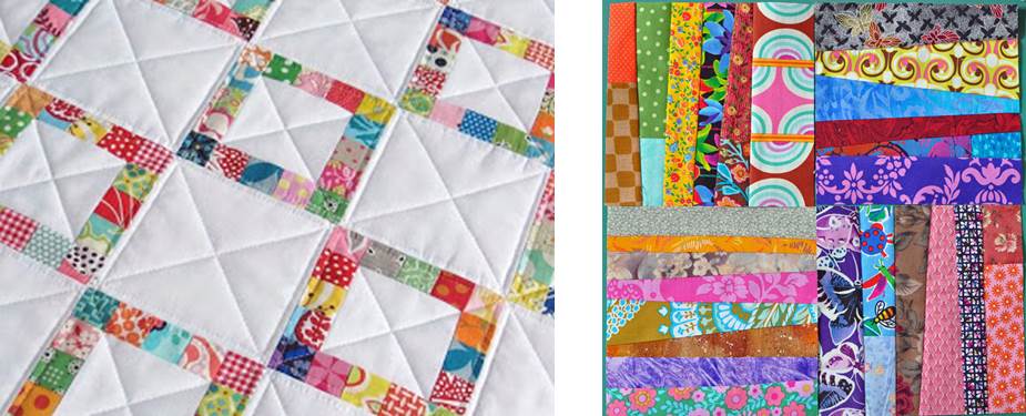 DIY Scrap Quilt Blocks