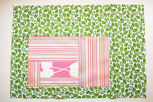 Log Cabin Patchwork 06 - 500