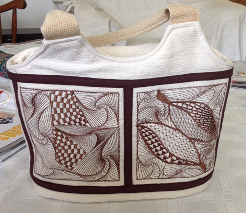 riekje van schie zentangle bag 1