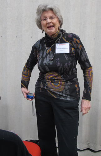 Georgia Bonesteel at BERNINA Ambassador Reunion 2013