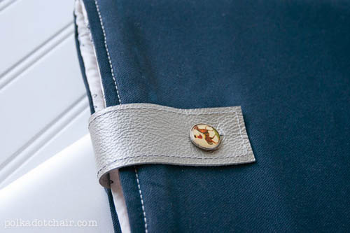 How to Make a Leather-Trimmed Laptop Case