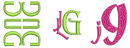 jg monogram doodles