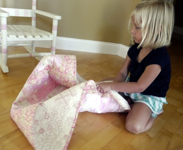 kari karr - doll quilt with anna - 14