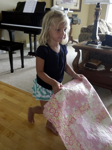 kari karr - doll quilt with anna - 18