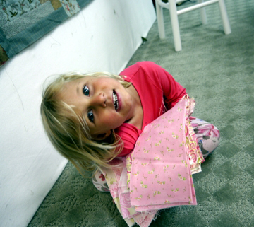 kari karr - doll quilt with anna - 3