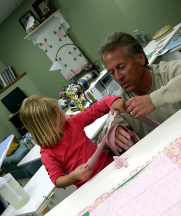 kari karr - doll quilt with anna - 6