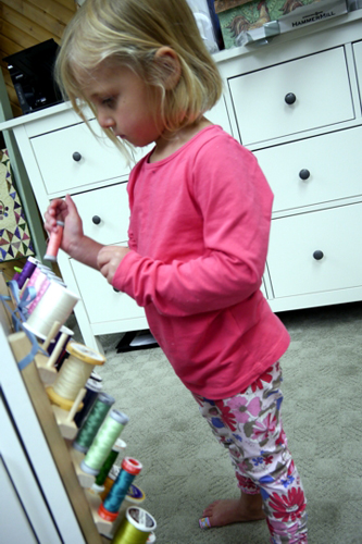 kari karr - doll quilt with anna - 7 - 500px tall