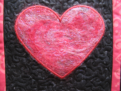 Digitized Punchwork Heart