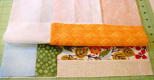 Geometric Quilt Block Pillow