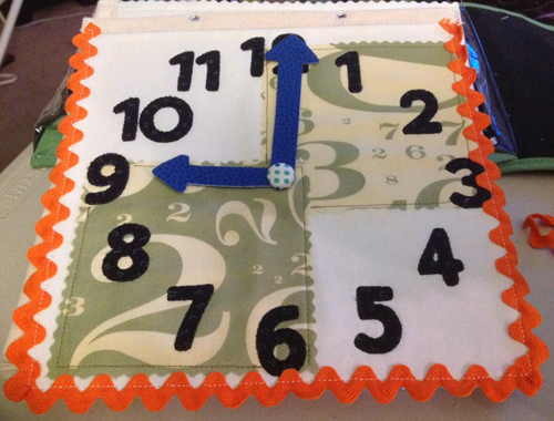How to Make a Fabric Book with Zipped-Up Secret Messages
