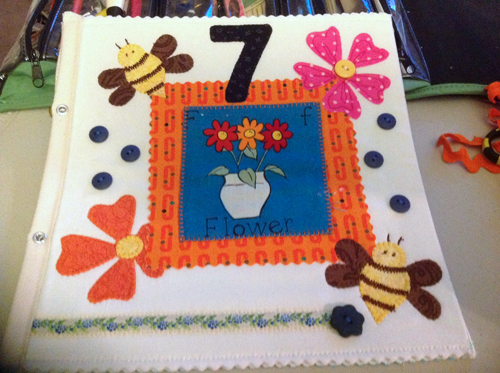 How to Make a Fabric Book with Zipped-Up Secret Messages