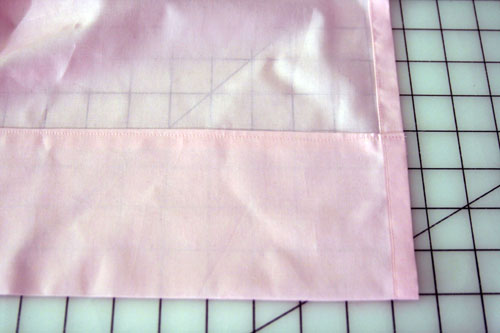 Curtain with Lace Inserts - step 11