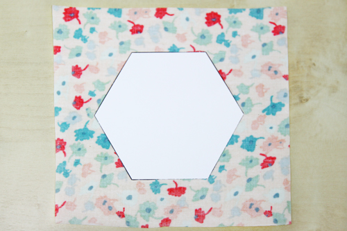 Arrows & Hexies Bed Runner - hexies