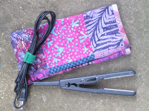 Easy Jacket to flat-iron or table sleeve tutorial