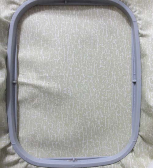 Machine Embroidery: How to Hoop
