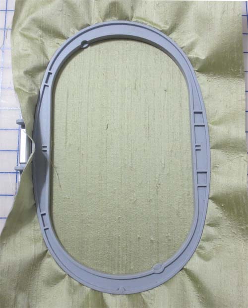 Machine Embroidery: How to Hoop