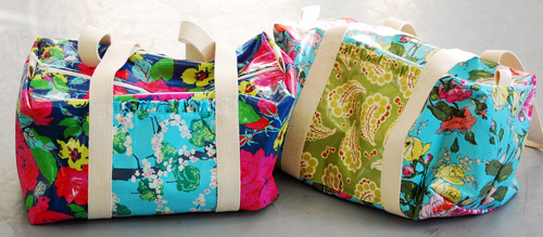 Ruffle Duffle Bag DIY
