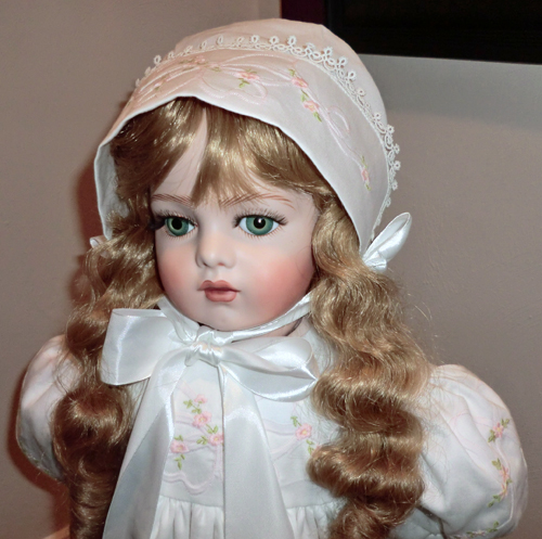 Karen Ann Betts - Christening Gown - cap