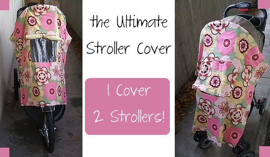 DIY stroller cover