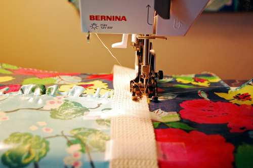 How to Make a Ruffle Duffle Bag
