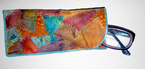 How to Make a Scrappy Glasses Case