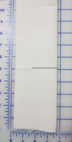 Aligning Centers for Hoopless Embroidery