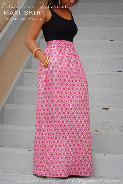 Maxi-Skirt Round-Up - Free sewing projects
