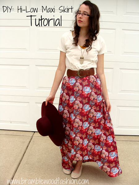Maxi-Skirt Round-Up - Free sewing projects
