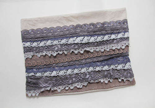 How to Sew a Lace Pillow