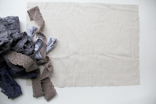 How to Sew a Lace Pillow
