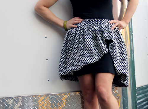 How to Sew an Asymmetrical Ruffle Skirt