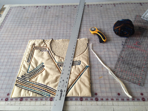 trim to 16" square
