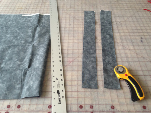 cut binding strips