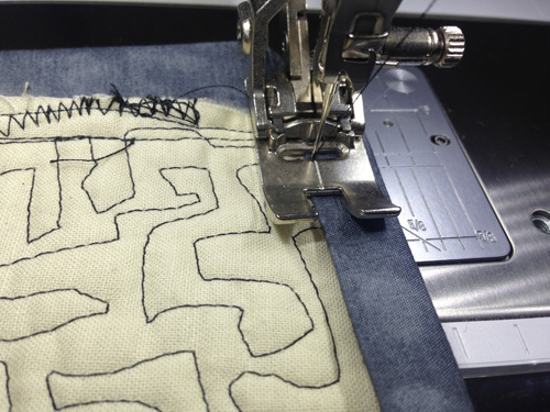 sew binding edge
